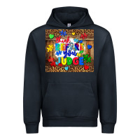 Navy think before you judge Urban Hoodie - CowGirlArtShop