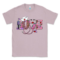 Lilac valentine's day nurse love Classic Tee - AdoDesignShop