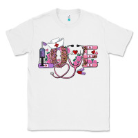 White valentine's day nurse love Classic Tee - AdoDesignShop