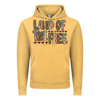 Vintage Mustard land of the free Vintage Hoodie - RacoonDesign