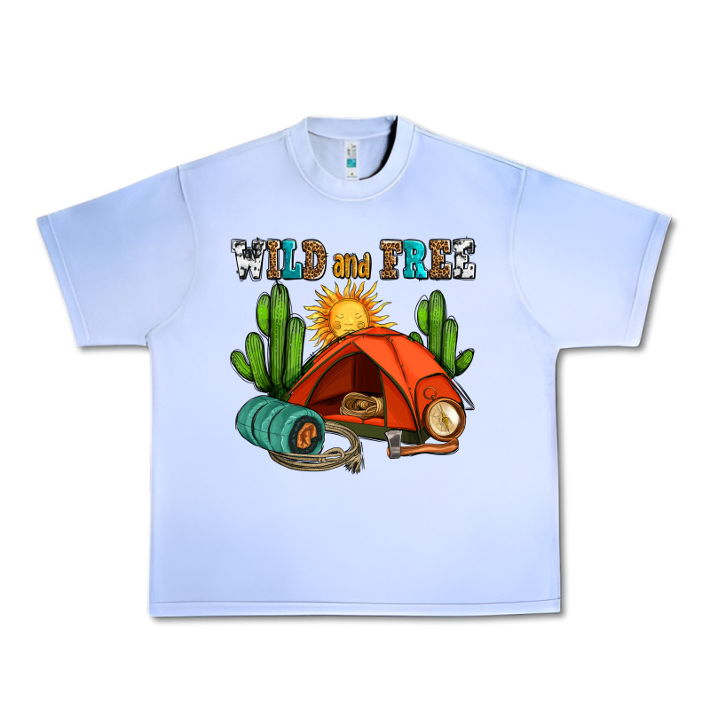 Wild And Free Camp Urban Heavy Tee by AdoDesignShop | Teevron