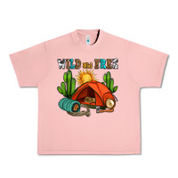 Salmon wild and free camp Urban Heavy Tee - AdoDesignShop
