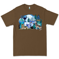 Cacao wolf coffee cups Premium Tee - Zillion Design Studio
