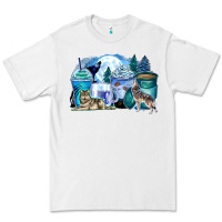 White wolf coffee cups Premium Tee - Zillion Design Studio