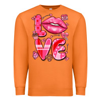 Carrot love with lips Premium Sweatshirt - LillyAllenDesigns