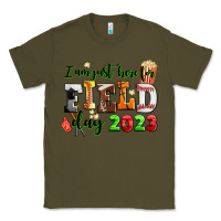Army Green I am just here for field day 2023 Classic Tee - AdoDesignShop