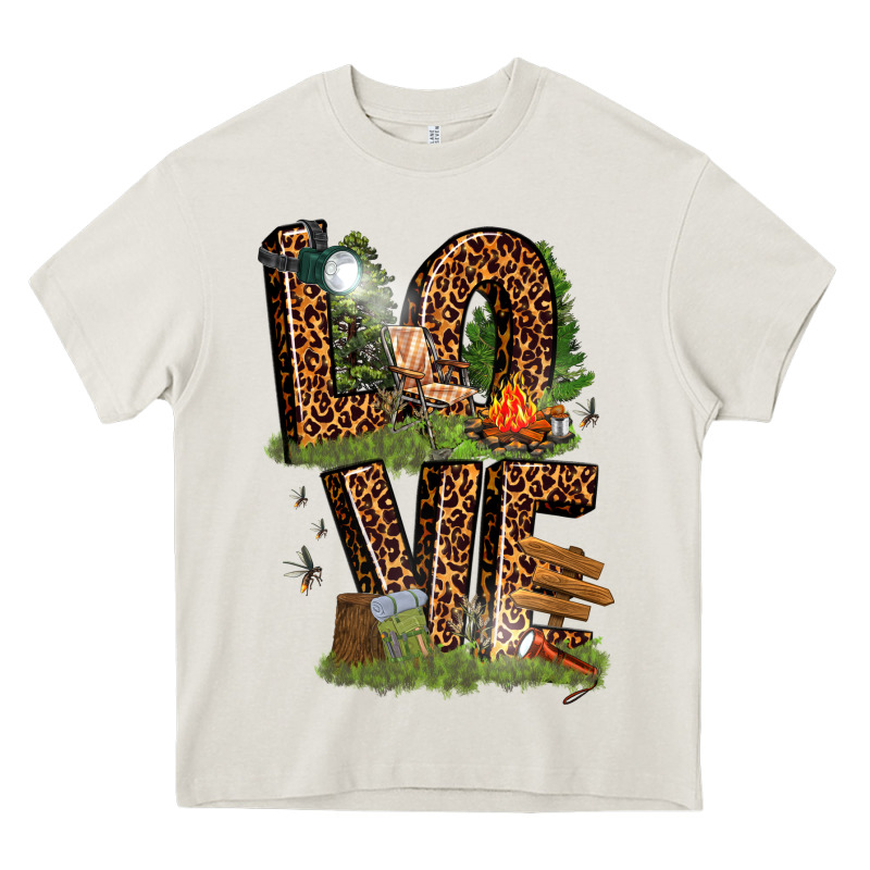 Love Camping Heavy Core Tee by texasbilliewilder | Teevron
