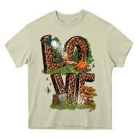 Mossy love camping Heavy Core Tee - texasbilliewilder