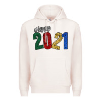 Pale Pink Happy 2021 Premium Hoodie - Bettercallsaul
