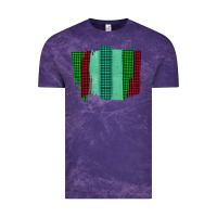 Cloud Purple Green Red Western Farm Life Brush Stroke Vintage Tee - Bettercallsaul