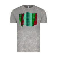 Cloud Rock Green Red Western Farm Life Brush Stroke Vintage Tee - Bettercallsaul