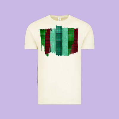 Green Red Western Farm Life Brush Stroke Vintage Tee Designed By Bettercallsaul