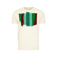 Vintage Arctic Green Red Western Farm Life Brush Stroke Vintage Tee - Bettercallsaul