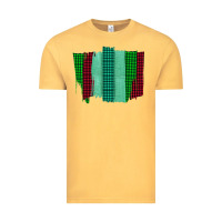 Vintage Mustard Green Red Western Farm Life Brush Stroke Vintage Tee - Bettercallsaul