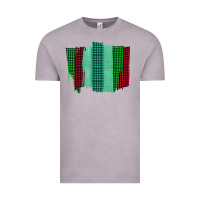 Vintage Zinc Green Red Western Farm Life Brush Stroke Vintage Tee - Bettercallsaul