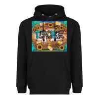 Black teacher vibes tumbler Heavyweight Hoodie - BundleAndBundleShop