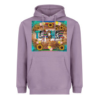 Lavender teacher vibes tumbler Heavyweight Hoodie - BundleAndBundleShop