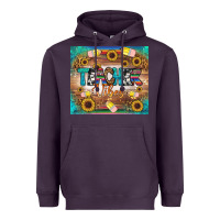 Plum teacher vibes tumbler Heavyweight Hoodie - BundleAndBundleShop