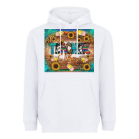 White teacher vibes tumbler Heavyweight Hoodie - BundleAndBundleShop