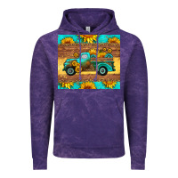 Cloud Purple farm truck tumbler Vintage Hoodie - HRA Design Shop