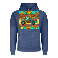 Vintage Denim farm truck tumbler Vintage Hoodie - HRA Design Shop