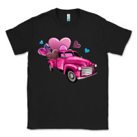 Black truck with hearts Classic Tee - AdoDesignShop