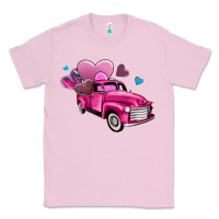 Bubblegum Pink truck with hearts Classic Tee - AdoDesignShop