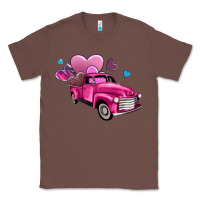 Chestnut truck with hearts Classic Tee - AdoDesignShop