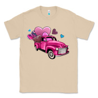 Mushroom truck with hearts Classic Tee - AdoDesignShop