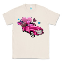 Natural truck with hearts Classic Tee - AdoDesignShop