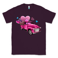 Plum truck with hearts Classic Tee - AdoDesignShop