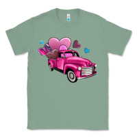 Sage truck with hearts Classic Tee - AdoDesignShop