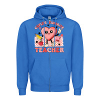 True Royal cupid's favorite teacher Zipper Hoodie - MaliasSmallBusiness