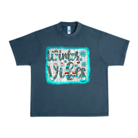 Midnight Navy winter vibes Urban Heavy Tee - JahusDesignShop