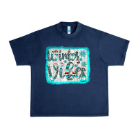 Navy winter vibes Urban Heavy Tee - JahusDesignShop