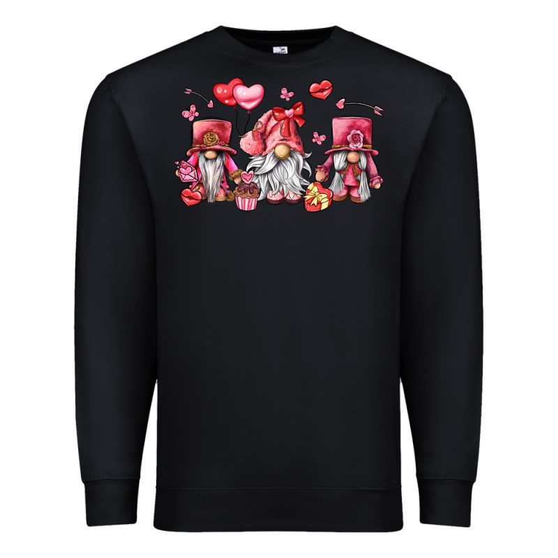 Valentine's Day Gnomes Premium Sweatshirt by LillyAllenDesigns | Teevron