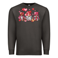 Smoke valentine's day gnomes Premium Sweatshirt - LillyAllenDesigns