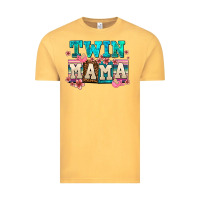 Vintage Mustard twin mama Vintage Tee - AdoDesignShop