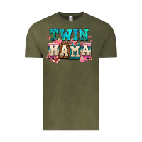 Vintage Olive twin mama Vintage Tee - AdoDesignShop