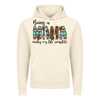 Vintage Artic being mama makes my life complate Vintage Hoodie - CowhideDigitalArt