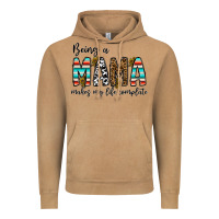 Vintage Camel being mama makes my life complate Vintage Hoodie - CowhideDigitalArt