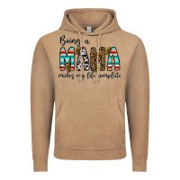 Being Mama Makes My Life Complate Vintage Hoodie | Teevron