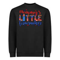 Black mommy’s little firecracker Heavyweight Sweatshirt - JahusDesignShop