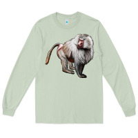 Matcha baboon Long Sleeve Tee - LillyAllenDesigns