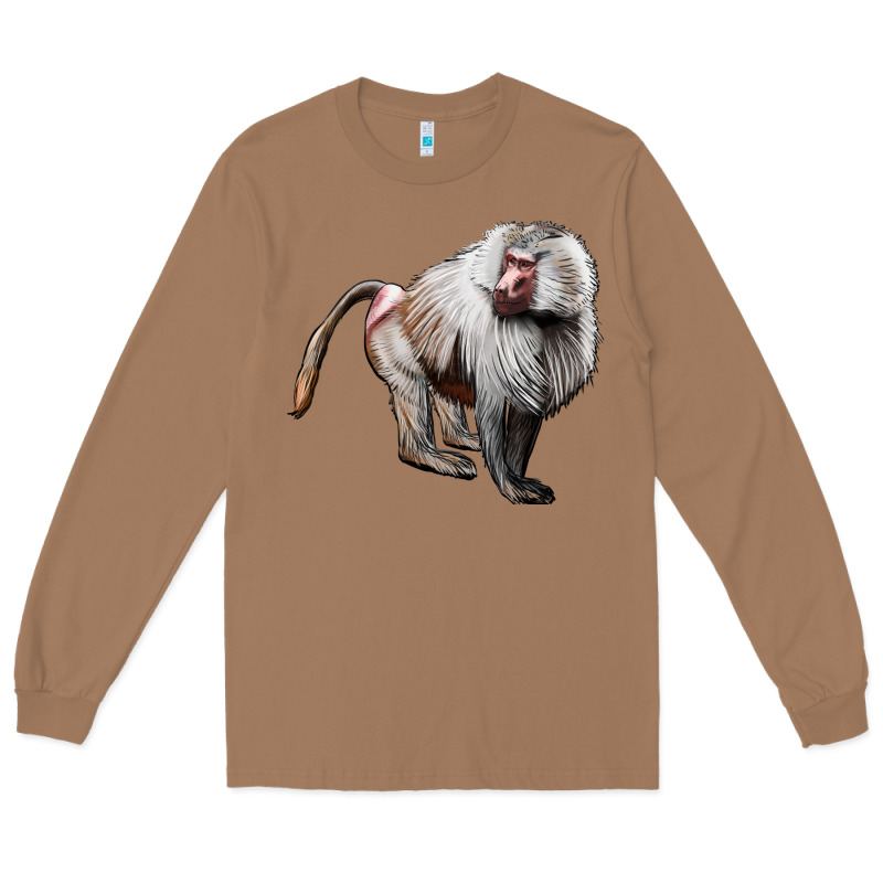 Baboon Long Sleeve Tee by LillyAllenDesigns | Teevron