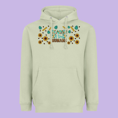Teacher Of Tiny Humans Libbey Glass Heavyweight Hoodie Designed By Bundleandbundleshop
