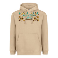 Mushroom teacher of tiny humans libbey glass Heavyweight Hoodie - BundleAndBundleShop