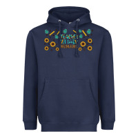 Navy teacher of tiny humans libbey glass Heavyweight Hoodie - BundleAndBundleShop