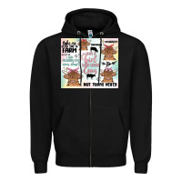 Black cow farm life Zipper Hoodie - MaliasSmallBusiness