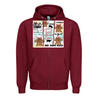Burgundy cow farm life Zipper Hoodie - MaliasSmallBusiness